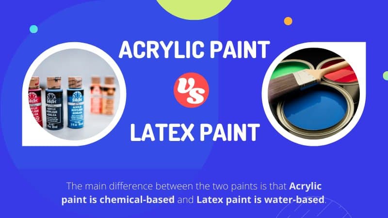 Acrylic Vs Latex Paint Which Paint To Use When Comparison Table 